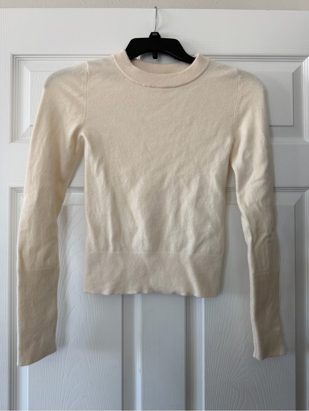 Free People Cashmere Blend Cream Knit Sweater